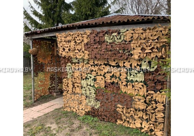 Маскировочная сеть МКТ-2П 3х6 м Поле – купить по цене 221 byn в интернет-магазине в городе Гомель картинка 4