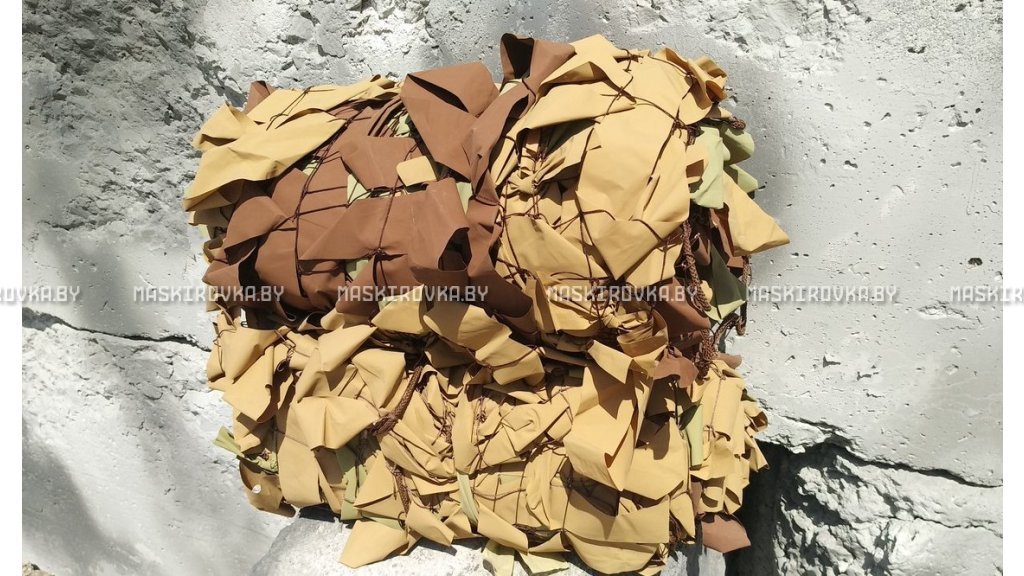 Маскировочная сеть МКТ-2П 3х6 м Поле – купить по цене 221 byn в интернет-магазине в городе Гомель картинка 37